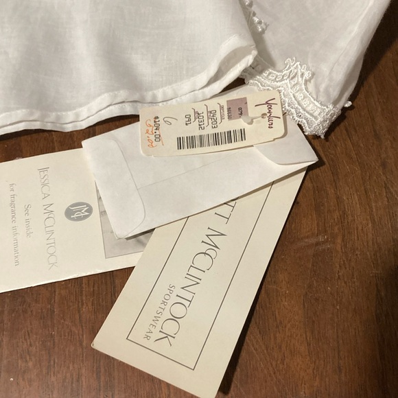 vintage NWT Scott McClintock puffy shoulder blouse 6 - Picture 9 of 15